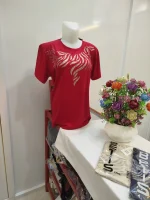تیشرت طرح شعله بتیس