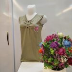 تاپ یقه چین دار پارنیک