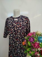 تیشرت گل دار پارچه ای ظریف خارجی - تصویر 7