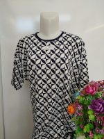 تیشرت گل دار پارچه ای ظریف خارجی - تصویر 5