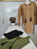 تونیک منگوله دار یقه وی - تصویر 4