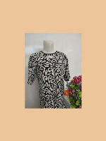 تیشرت گل دار پارچه ای ظریف خارجی