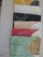 تاپ رکابی زنانه سر شانه گیپور لطیف رنگ بندی جور - تصویر 5